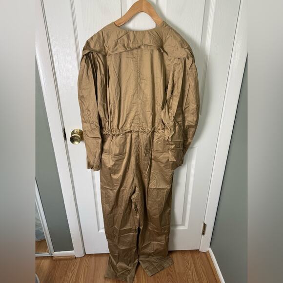 Farm Rio Brown Raglan Sleeve Jumpsuit XL - Picture 6 of 9